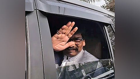 Former Jharkhand Chief Minister Hemant Soren 