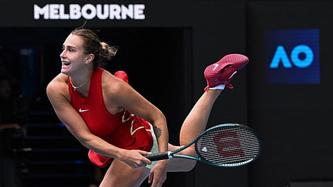 Belarus' Aryna Sabalenka 