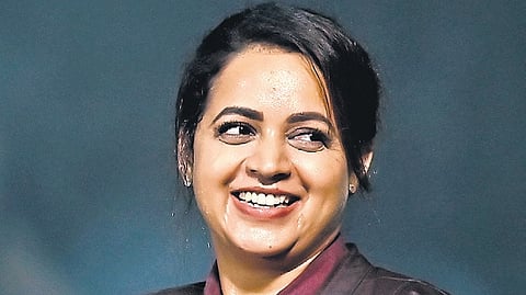 Actor Bhavana Menon.