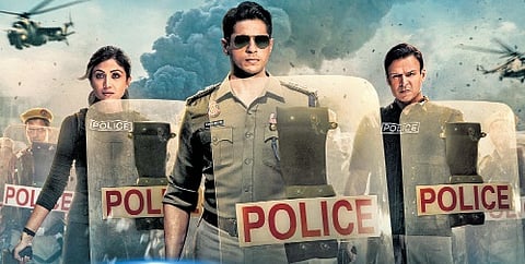 Poster from Indian police force series.