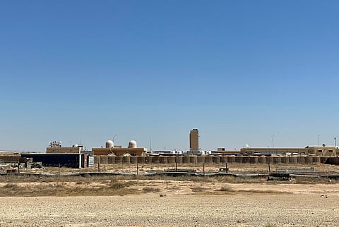 Ain al-Assad air base hosting US forces in Iraq in the western Anbar province. Image used for representation.