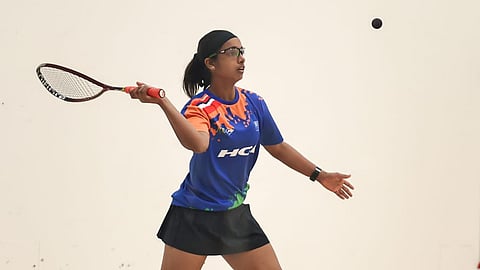 Squash player Pooja Arthi R.