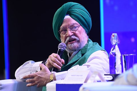 Hardeep singh puri, Union minister for housing and Urban Affairs and Petroleum and Natural gas