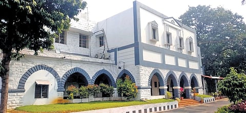 A view of the police commissionerate building in Visakhapatnam