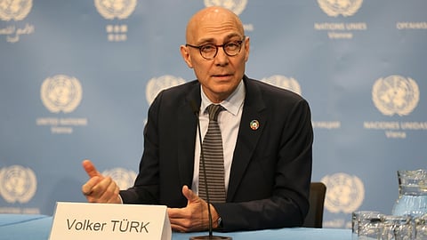UN High Commissioner for Human Rights, Volker Turk.
