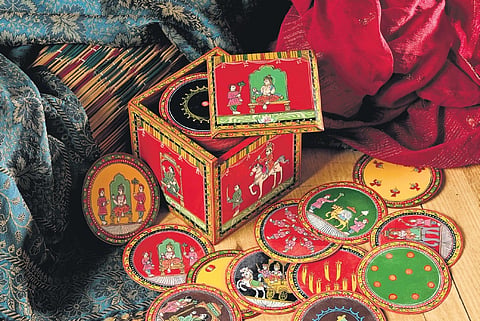 A set of cards.