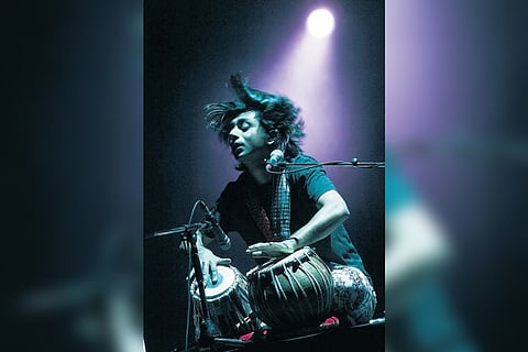 Talvin Singh at a performance