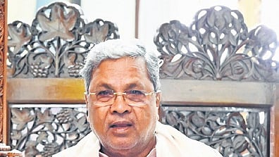 CM Siddaramaiah at the cabinet meeting in Bengaluru on Thursday.