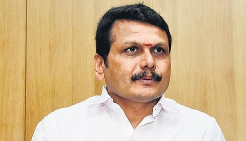 Electricity Minister V Senthil Balaji