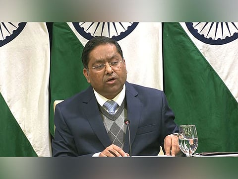 MEA spokesperson Randhir Jaiswal (File photo)