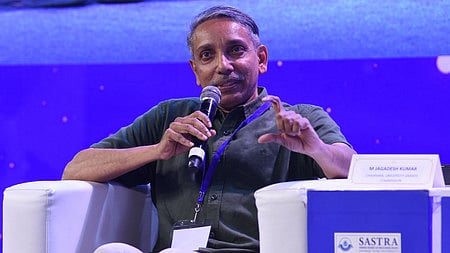 M Jagadesh Kumar, Chairman, UGC talked on Regulatory Bodies: Acts in Action during the Think Edu Conclave 2024 at Chennai on Wednesday.