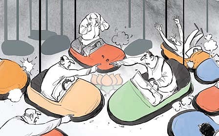 BJP: Making space for strange bedfellows