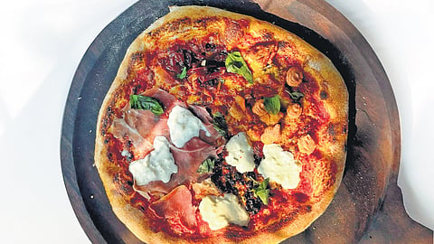 In pizza, we crust