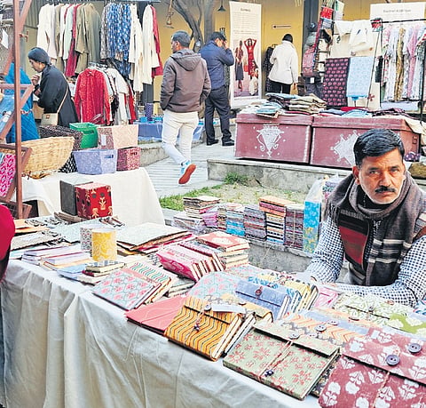 At the Tilonia Bazaar.