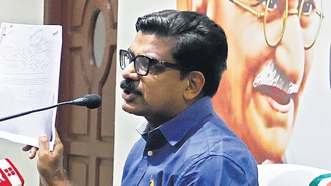 Congress legislator Mathew Kuzhalnadan.