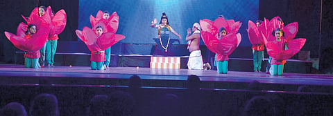 A scene from  the dance drama.