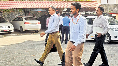 The Serious Fraud Investigation Office team visited the KSIDC office in Thiruvananthapuram as part of the probe into the CMRL pay-off case.