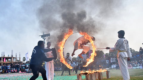 Competitions were held in 75  events during the fest.