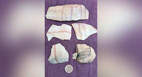Two-millennia-old clay pot 