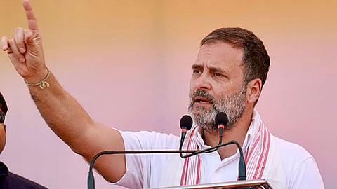 Congress leader Rahul Gandhi 
