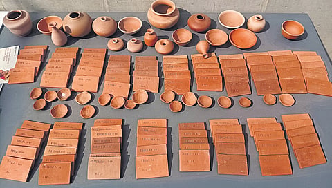 From the Indian Ceramics Triennale in Delhi 