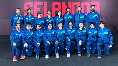 Its going to be first ever medal for India in Women team event.