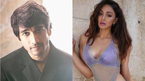 Actors Shantanu Maheshwari and Khushalii Kumar 