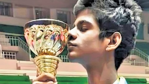 A rising star in Tamil Nadu’s table tennis scene