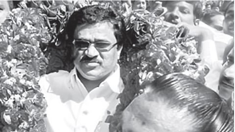 Thirunavukkarasar joining the Congress over a decade ago. 