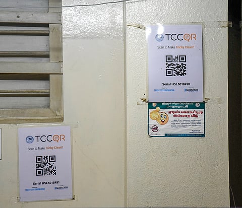 As of date, the city corporation has distributed about 18,000 QR codes to buildings 