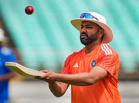Rohit Sharma has not crossed the 40-run mark in his last eight Test innings (Photo | PTI)