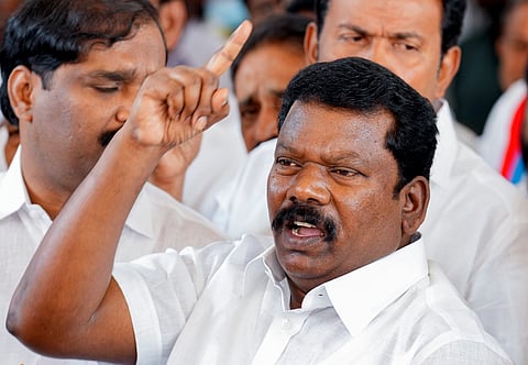 New Tamil Nadu Congress Committee Chief K Selvaperunthagai. 