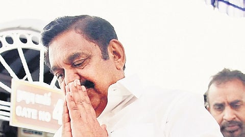 TN Opposition Leader Edappadi K Palaniswamy.
