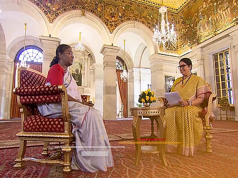 Smriti Irani hosts President Murmu in final episode of her radio show  'Nai Soch Nai Kahani'