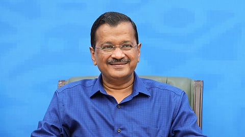 Delhi Chief Minister Arvind Kejriwal during an event.