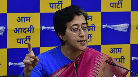 Delhi Minister and Aam Aadmi Party leader Atishi. 