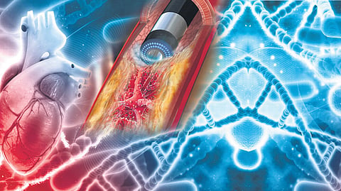 During diagnosis, it was found that the traditional coronary angioplasty with stents or bypass surgery was not feasible for them due to the nature of their blockages. 
