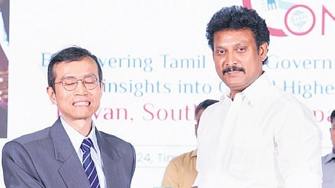 The conclave was attended by Minister Anbil Mahesh and ambassadors from various south Asian countries 