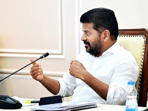 Telangana CM Revanth Reddy.