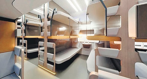 The Vande Bharat sleeper coaches aim to address the ergonomic challenges traditional sleeper class trains pose. 