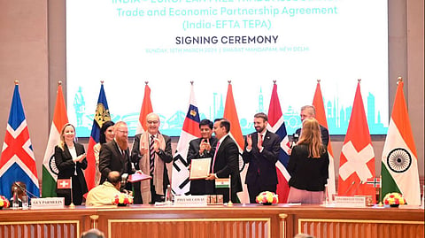 India-EFTA Trade & Economic Partnership Agreement