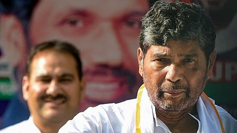 Rashtriya Lok Janshakti Party AND union minister Pashupati Kumar Paras. (File Photo | PTI)