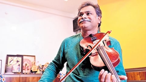 Dr DVK Vasudevan, widely known as Violin Vasu, is a luminary in both performance and academia within the realm of Indian music. 