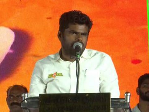 Tamil Nadu BJP cheif Annamalai.