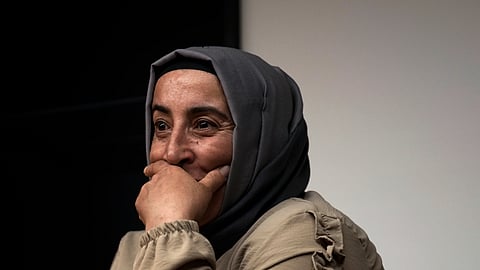 Cigdem Kuzey, sister of Muhterem Evci who was stabbed to death by her estranged husband. 