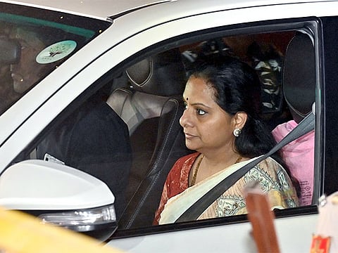 BRS leader K Kavitha
