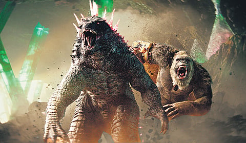 A still from the film 'Godzilla x Kong: The New Empire'
