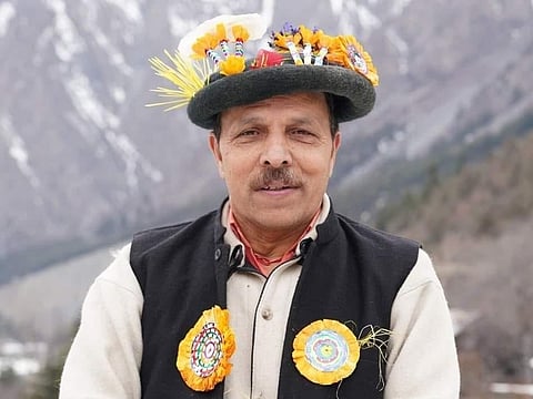 Former Himachal Pradesh minister and BJP leader from Lahaul and Spiti assembly constituency, Ram Lal Markanda.