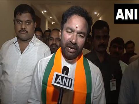 BJP state president G Kishan Reddy
