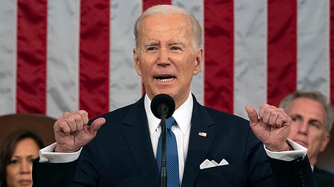 US President Joe Biden